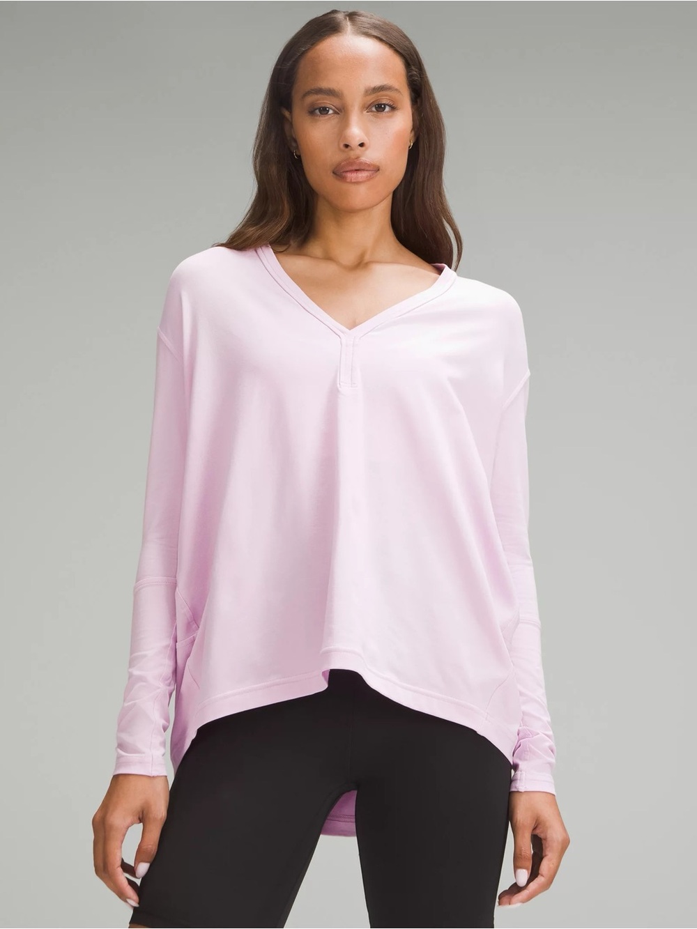 Lululemon V Neck High-low Hem Shirt Size 6